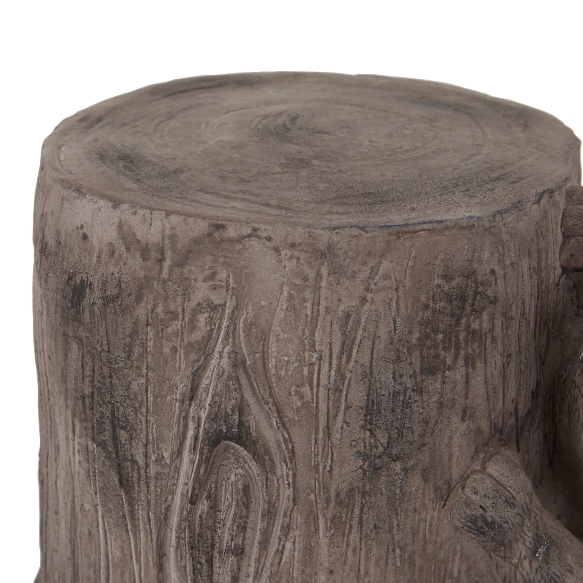 Brown MGO Modern Farmhouse Garden Sculpture, 16" x 16" x 9"